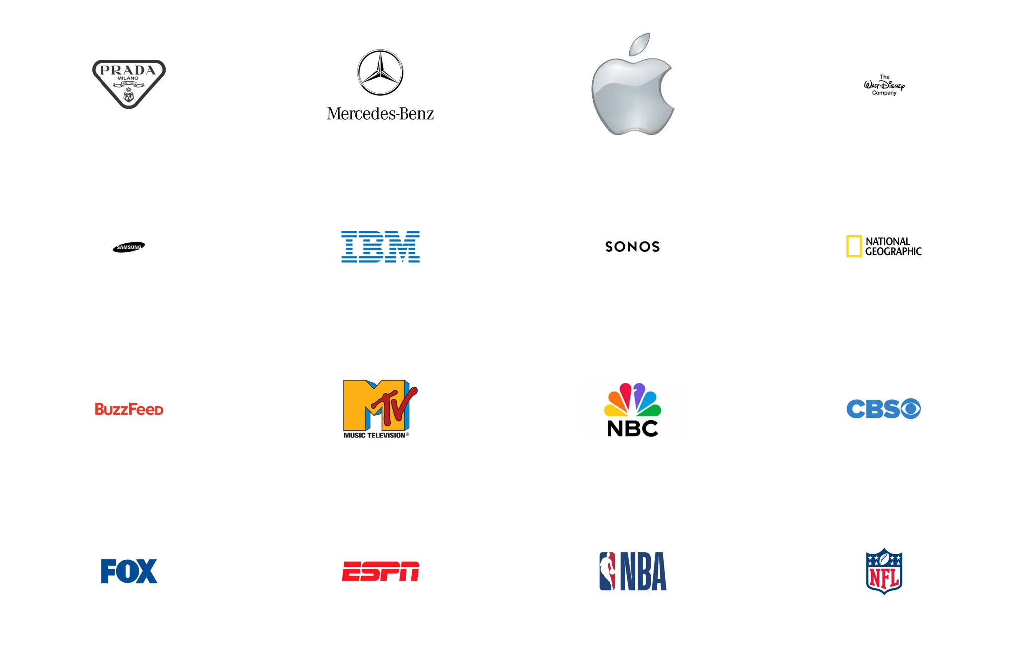 Brands Alex has performed for including Prada, Mercedes-Benz, Apple, Walt Disney, Samsung, IBM, Sonos, National Geographic, BuzzFeed, MTV, NBC, CBS, FOX, ESPN, NBA, and NFL